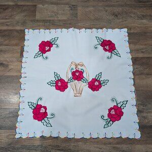 Handmade Embroidered Table Cloth (Servilleta) from Oaxaca, Mexico